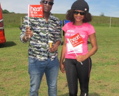 Did you see The Heart Angels at the Race For Life