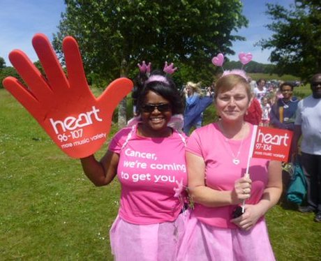 Did you see The Heart Angels at the Race For Life