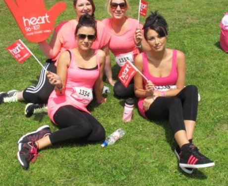 Did you see The Heart Angels at the Race For Life