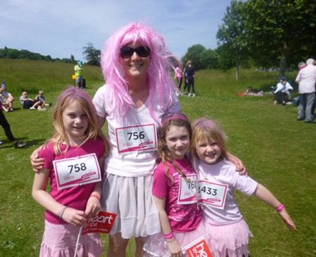 Did you see The Heart Angels at the Race For Life