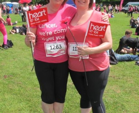 Did you see The Heart Angels at the Race For Life