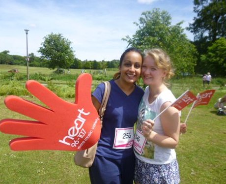 Did you see The Heart Angels at the Race For Life