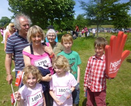 Did you see The Heart Angels at the Race For Life