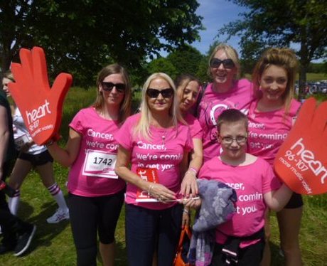 Did you see The Heart Angels at the Race For Life