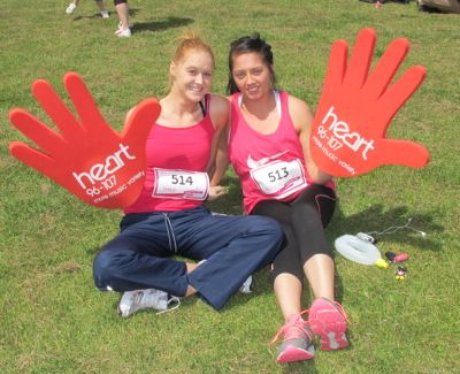Did you see The Heart Angels at the Race For Life