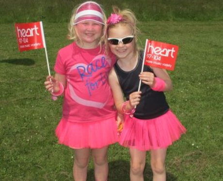 Did you see The Heart Angels at the Race For Life