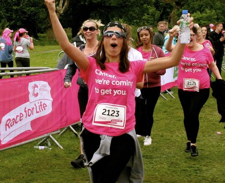 Race For Life Luton Finish Line