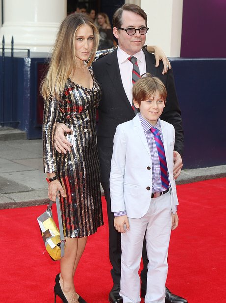 sarah jessica parker, matthew broderick and james