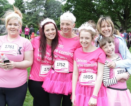 The gorgeous Ladies from Solihull Race for Life 
