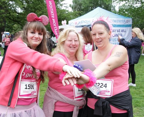 The gorgeous Ladies from Solihull Race for Life 