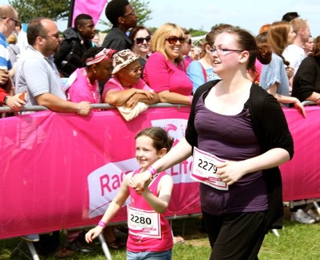 At the Finish Line in MK at Race for Life