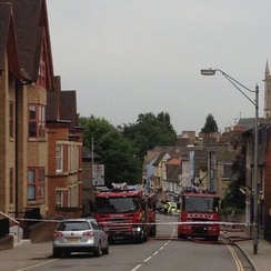 Cambridge Clare College Fire