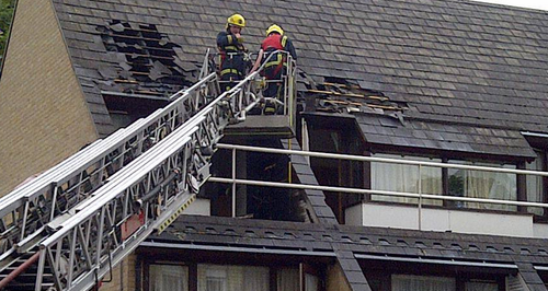 Clare College Fire