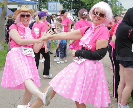 Crazy Costumes at Race For Life Coventry