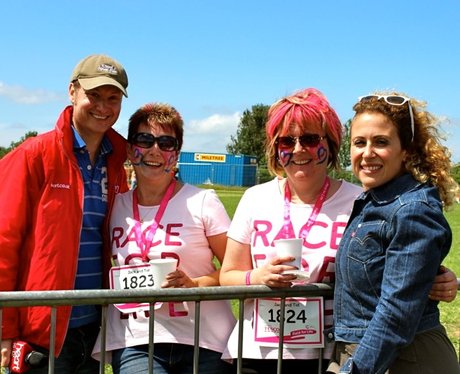 Finish Line Smiles at Race for LIfe in Milton Keyn