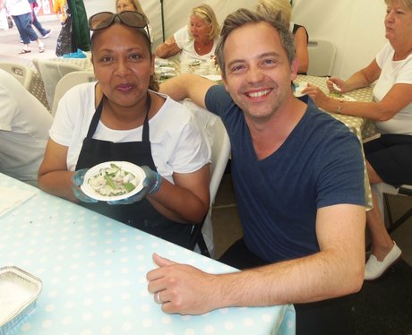 Matt and Michelle at Bracknell Food and Drink Fest