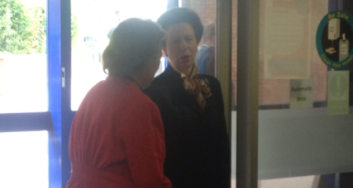 Princess Anne In Kettering