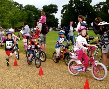 The Scootathlon at Cycletta Bedfordshire