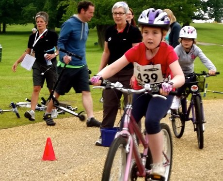 The Scootathlon at Cycletta Bedfordshire