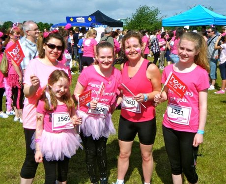 You Smiles at Race for Life in Milton Keynes