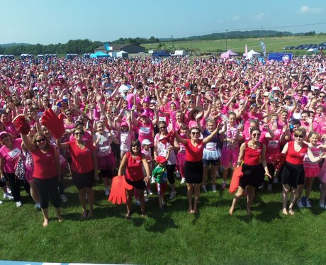 Angels at Newbury Race for Life