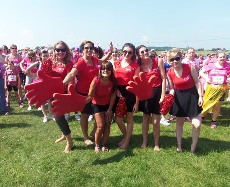 Angels at Newbury Race for Life