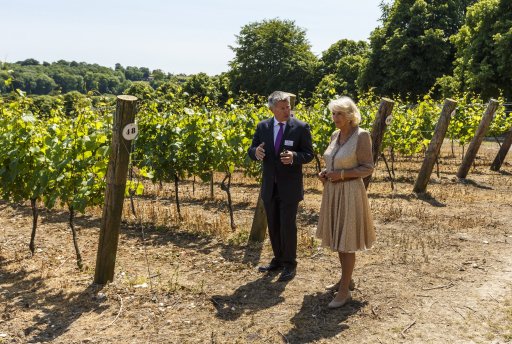 Camilla Opens Hampshire Winery