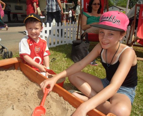 Day 2 of the Kent County Show - Chilling Out