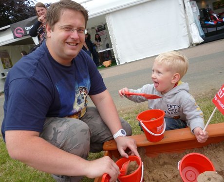 Kent County Show Day 1 - Sandpits!