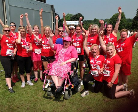 Maidstone Race for Life 5K - Team Heart!