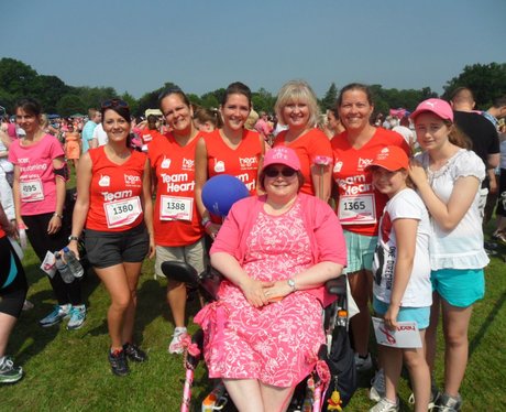 Maidstone Race for Life 5K - Team Heart!