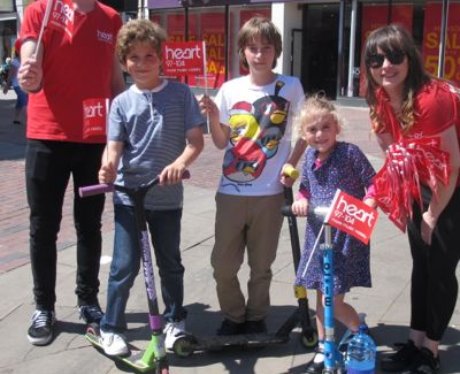 Check out the pictures of the Heart Angels helping