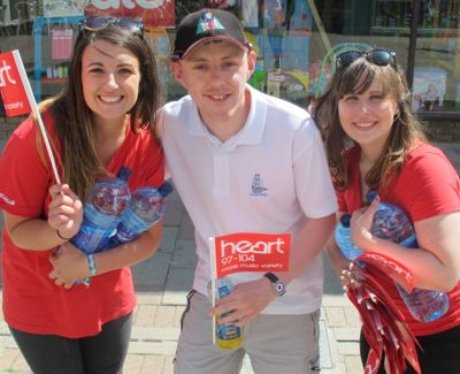 Check out the pictures of the Heart Angels helping