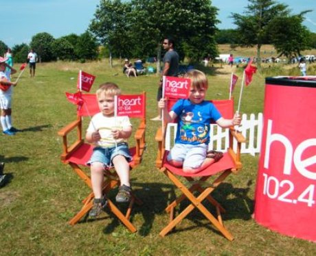 Did you bump into the Heart Angels at the kite fes