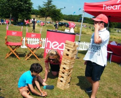 Did you bump into the Heart Angels at the kite fes