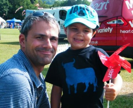 Did you bump into the Heart Angels at the kite fes