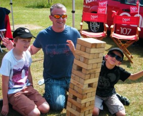 Did you bump into the Heart Angels at the kite fes