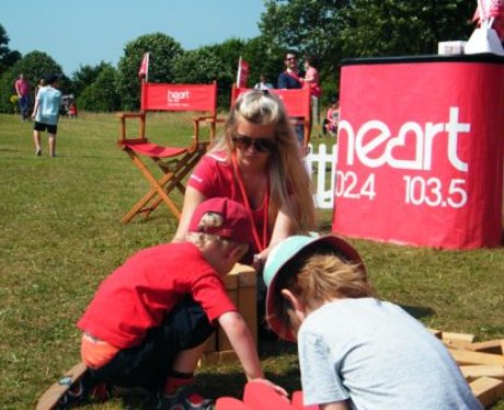 Did you bump into the Heart Angels at the kite fes