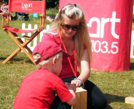 Did you bump into the Heart Angels at the kite fes