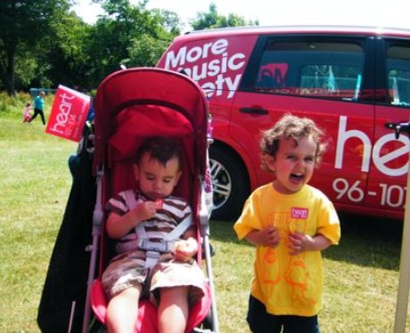 Did you bump into the Heart Angels at the kite fes