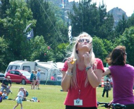 Did you bump into the Heart Angels at the kite fes