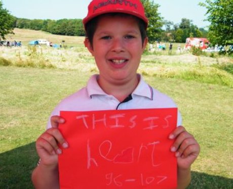 Did you bump into the Heart Angels at the kite fes