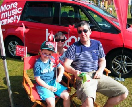 Did you bump into the Heart Angels at the kite fes