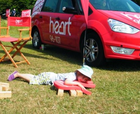 Did you bump into the Heart Angels at the kite fes