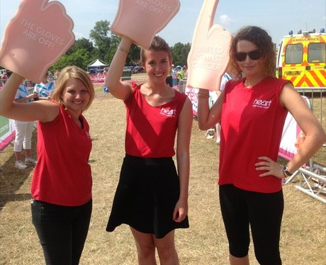 Heart Angels at Oxford Race for Life