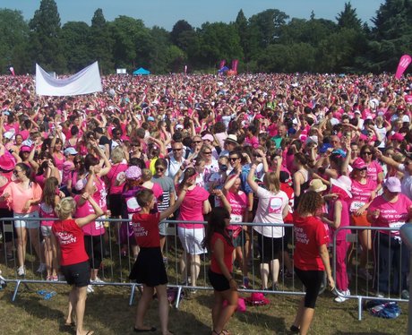 Heart Angels at Oxford Race for Life