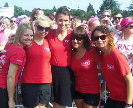 Heart Angels at Oxford Race for Life