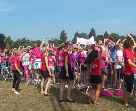 Heart Angels at Oxford Race for Life