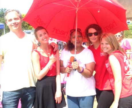 Heart Angels at Oxford Race for Life