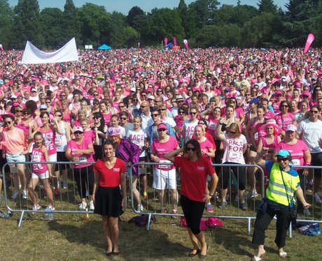Heart Angels at Oxford Race for Life